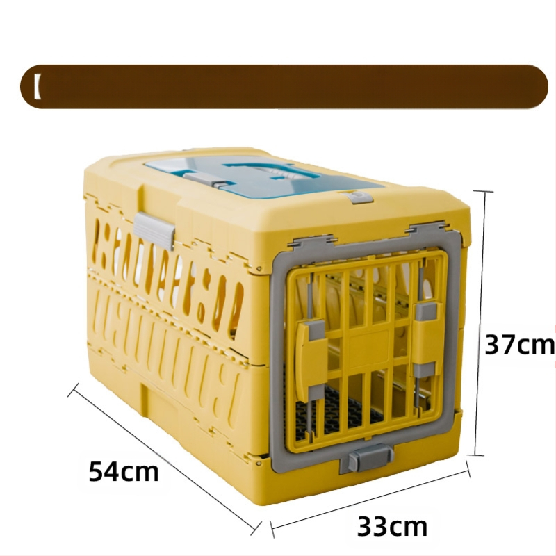 Дървен сгъваем преносник за кучета