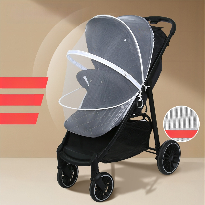 Ratiņu moskītu tīkls ar pilnu pārklājumu, vēja izturīgs, pret kukaiņiem, saules aizsardzība, saliekams