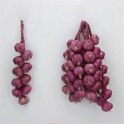 Vaisių ir daržovių vėrinė su kukurūzu, raudonąja paprika, česnaku ir dirbtiniais žemės riešutais – Kinų stiliaus dekoratyvinis aksesuaras namams ir restoranams (dovana bendraklasiams; Kalėdos; naujakuriams)