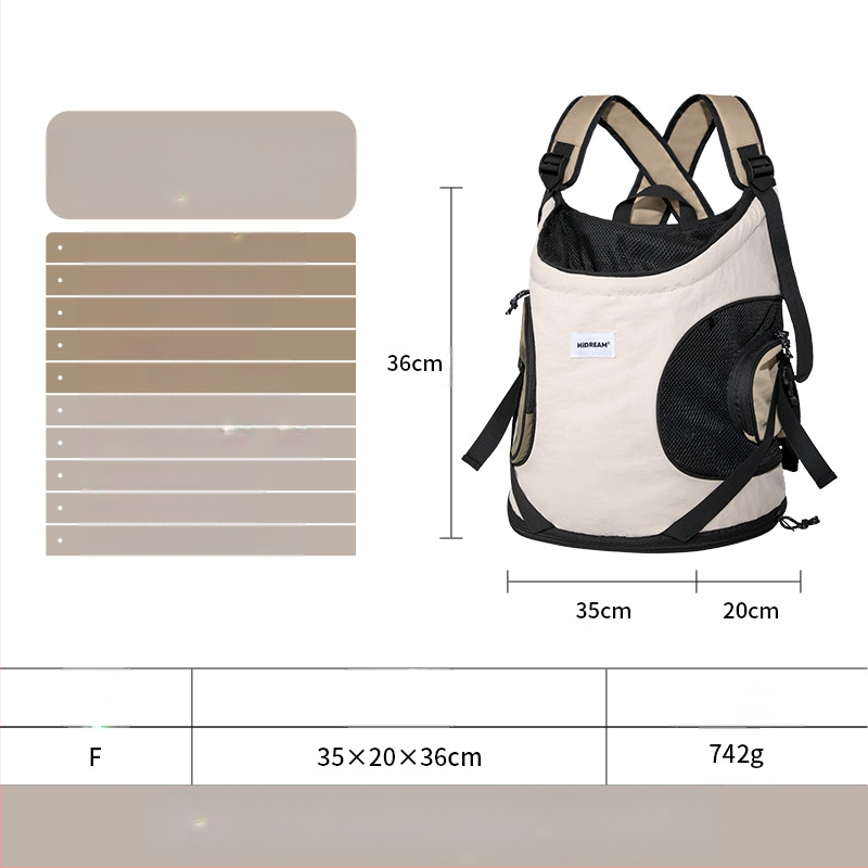 Krūtinės nosioklis naminiams gyvūnėliams | Kvėpuojantis nailonas vežimėlis šunims ir katėms iki 6 kg