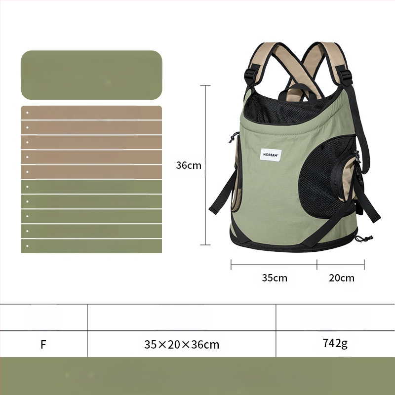 Krūtinės nosioklis naminiams gyvūnėliams | Kvėpuojantis nailonas vežimėlis šunims ir katėms iki 6 kg