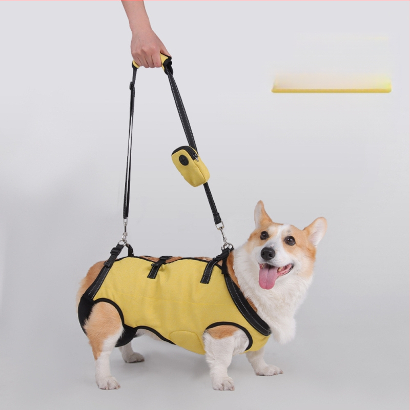 Нагръдник за кучета - гръдно-гръбен модел, регулируем, полиестер