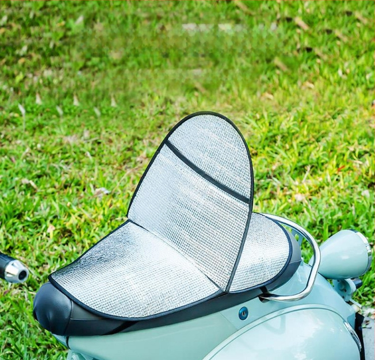 Калъф за седалка на електрически превоз със слънцезащита, топлоизолация, защита от изгаряне и водоустойчивост, памучно пълнеж, персонализируемо