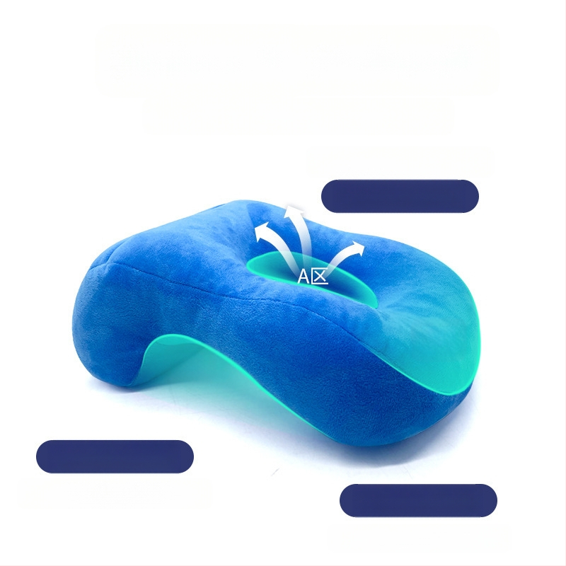 Atpūtas spilvens ar atmiņas putām bērniem un skolēniem, biroja lietošanai, pielāgojams