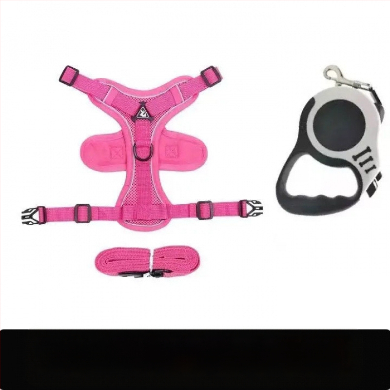 Katės krūtinės diržas – liemenės stiliaus dizainas, pasivaikščiojimams