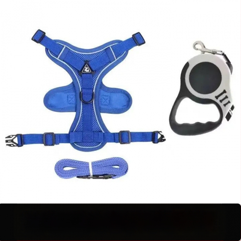 Katės krūtinės diržas – liemenės stiliaus dizainas, pasivaikščiojimams