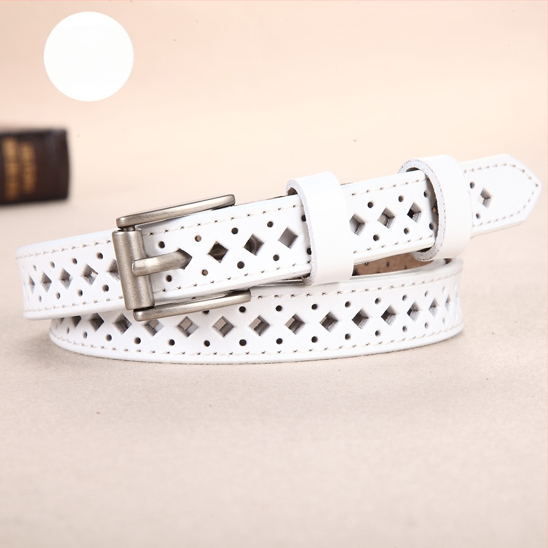 Unisex odinis diržas iš natūralios odos, dviejų sluoksnių karvių odos, kvadratinė sagtis iš lydinio, užsegimas smeigtuku, tuščiaviduris dizainas