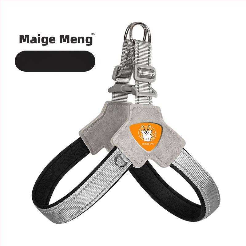 Šuns liemenė su krūtine diržu – ėjimui su pavadėliu