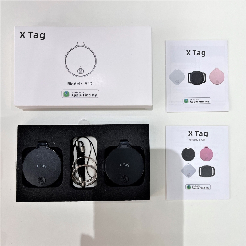 FIND-Y12 Apskritojo Pasaulio Lokatorius su Išmaniu Sekimu, dviejų krypčių dingimo sirena, veikimo diapazonas 10–15 m, 210 mAh baterija, ABS korpusas, 7,77 g, skirta piniginei, raktams ir naminiams gyvūnams