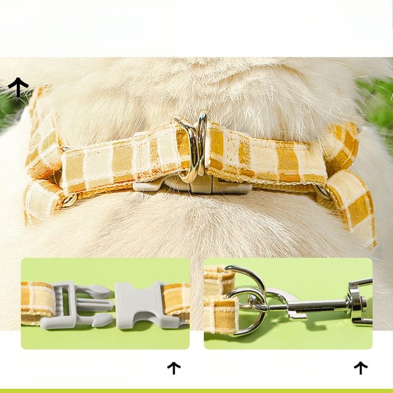 Katinės liemenė su pavadėliu – audinys, vest stiliaus, laukų pasivaikščiojimams