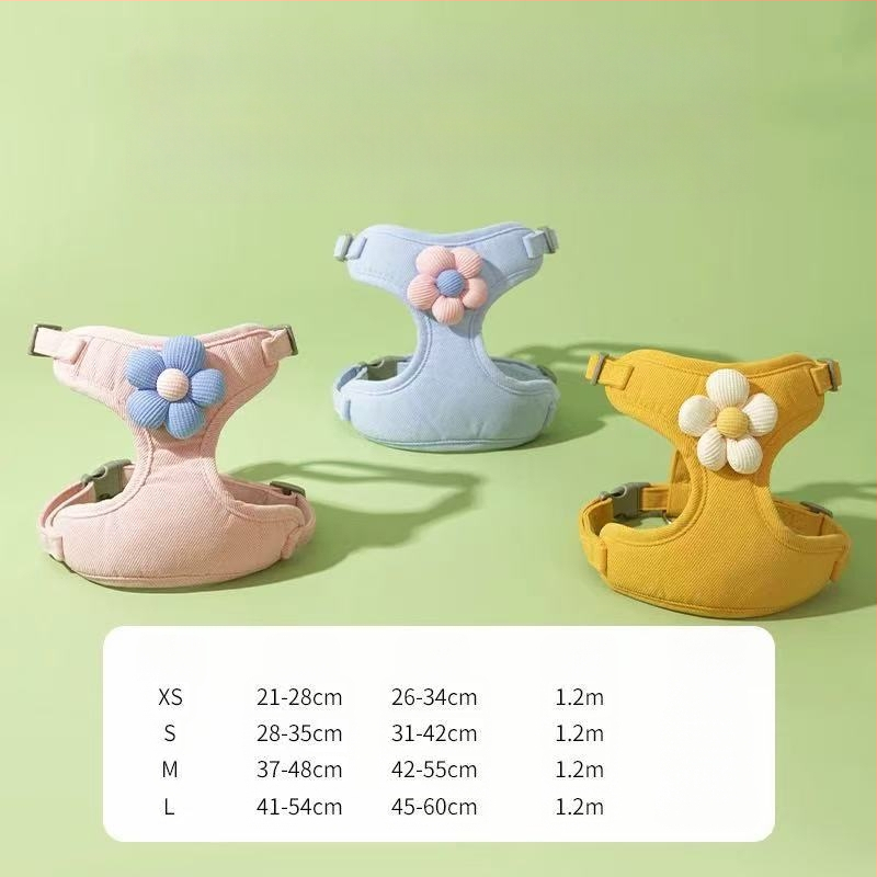 Vest stiliaus šuns harnizas su pavadėliu mažiems šunims; krūtinės diržas; medžiaga: Kita; neimportuota; kategorija: naminių gyvūnėlių virvų diržai.