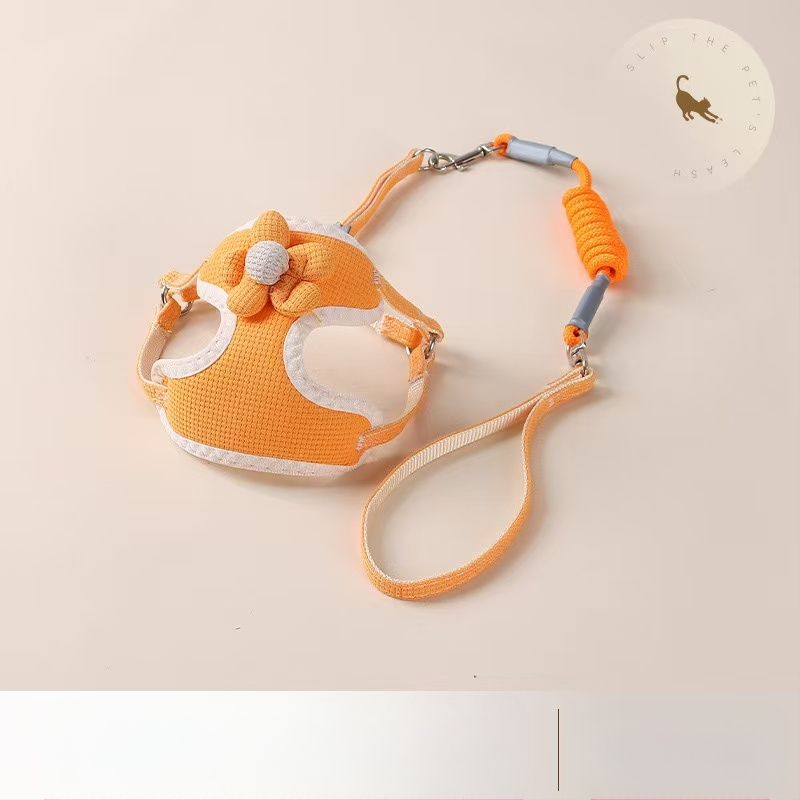 Vest stiliaus šuns harnizas su pavadėliu mažiems šunims; krūtinės diržas; medžiaga: Kita; neimportuota; kategorija: naminių gyvūnėlių virvų diržai.
