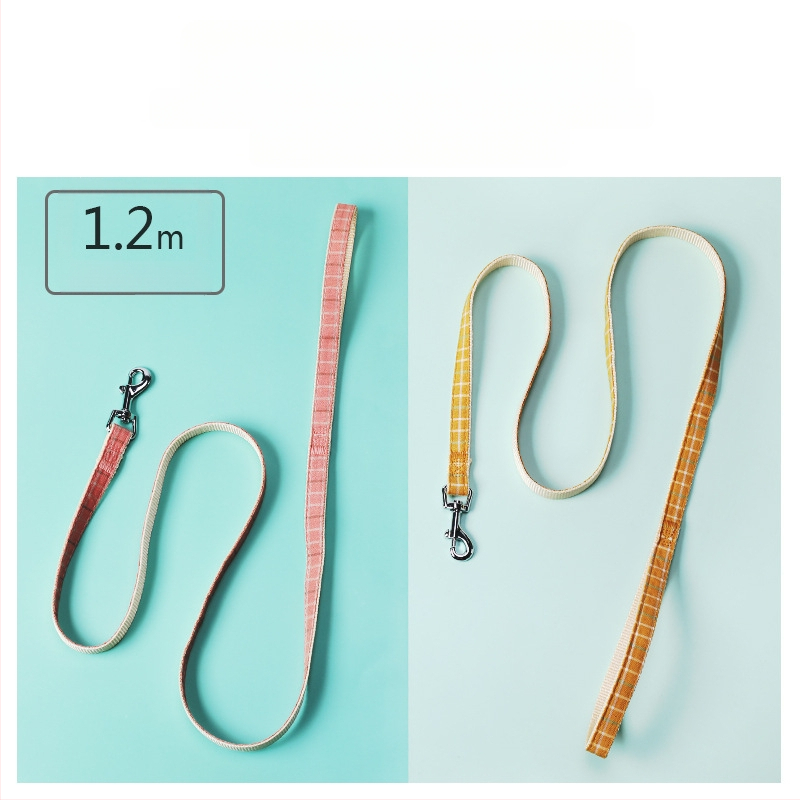 Ta-da Bear полиестерен поводник за кучета, стил колан, корейски стил двуцветен каре дизайн, Zhejiang произход