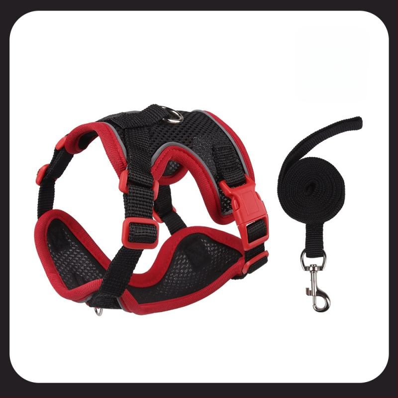 Belu krūtinės dirželis naminiams gyvūnams – poliesteris, reguliuojamas, katėms, dėžutėje 240 vnt