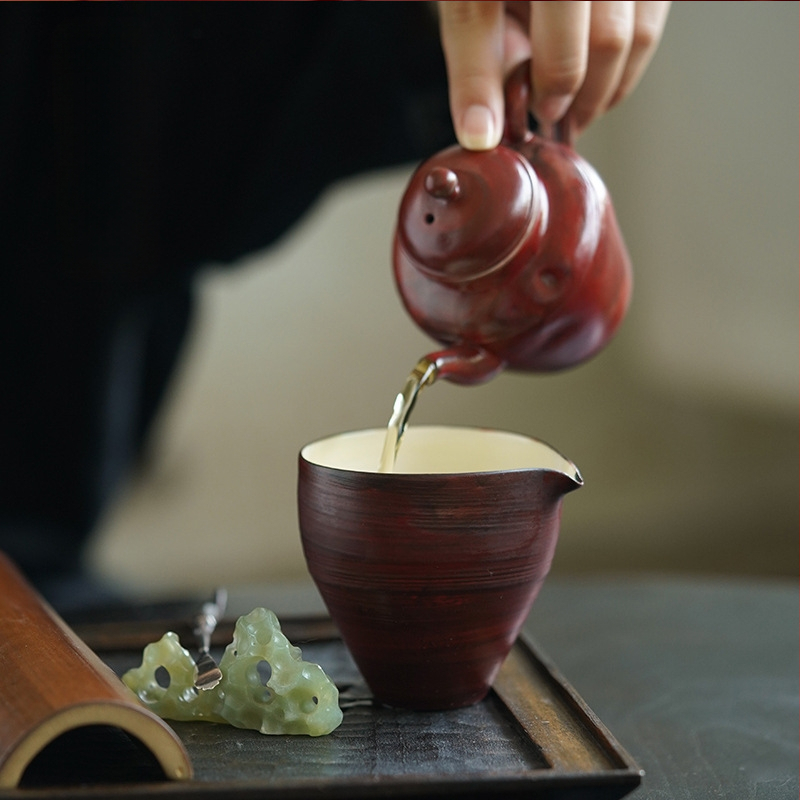 Arbatų ceremonijos puodelis – keramika, japonų stilius, lengvas retro prabanga
