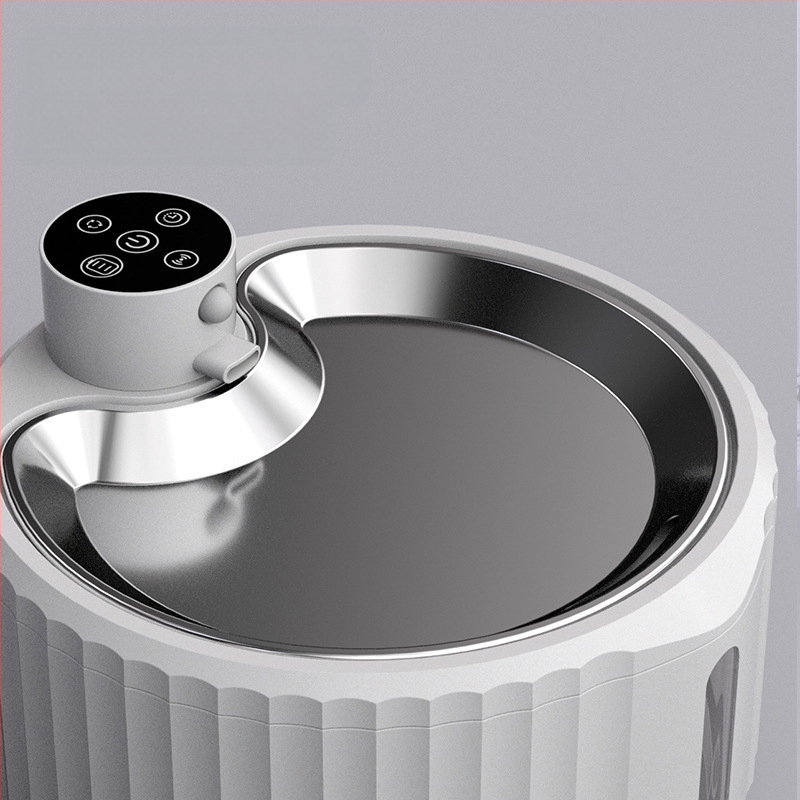 Kačių ir šunų augintinių geriamasis dozatorius su infraraudonųjų spindulių jutikliu ir belaidžiu įkrovimu, atjungiama, talpa 2,8 L, 4000 mAh baterija – Modelis W04SP