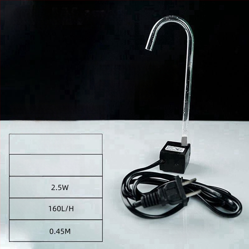 USB potopna pumpa, izuzetno tiha, mini cirkulacijska pumpa za akvarij i jezerce