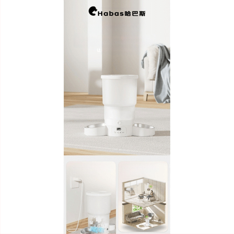 Интелигентен автоматичен хранилник с таймер, голям капацитет за котки и кучета