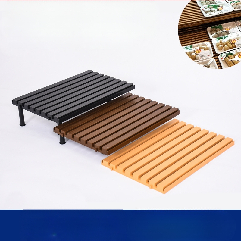 Plastikinė display plokštė parduotuvės šaldytuvo apačiai; atspari drėgmei ir išlaiko šviežią kiaulieną; Prekės ženklas: Other; Medžiaga: Other