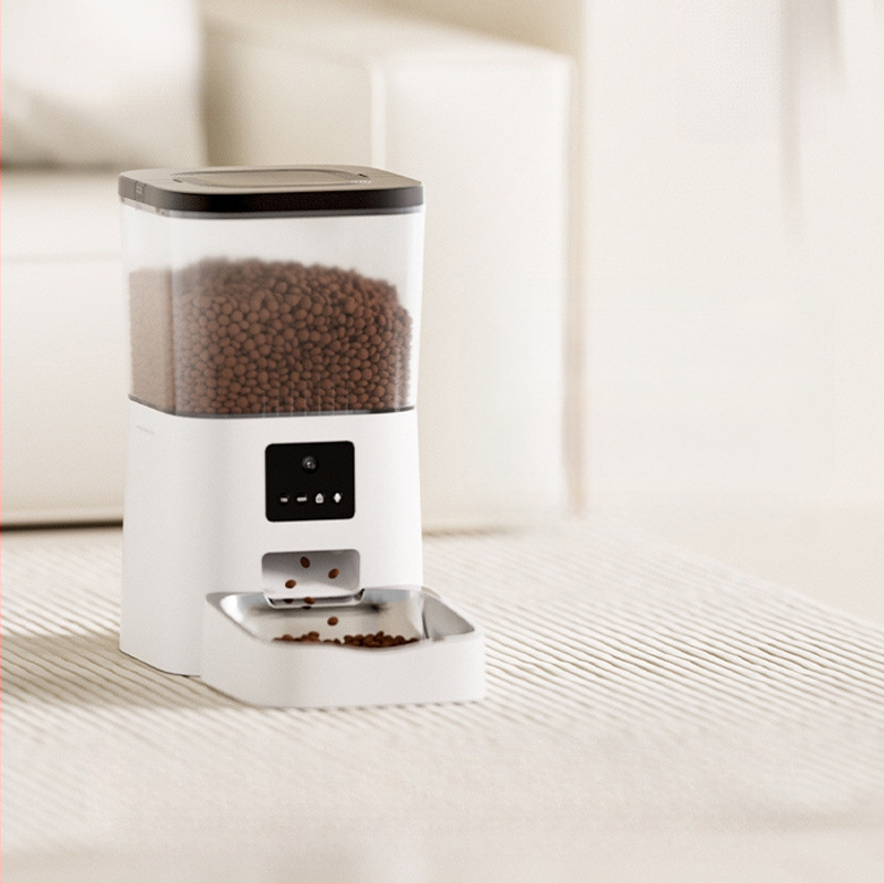 Automātisks kaķu un suņu barības dozētājs ar svaiguma saglabāšanu, gudru taimeri un attālinātu uzraudzību — Zīmols: The Geng of De; Iepakojums: 100 gab.; Izcelsme: Cits