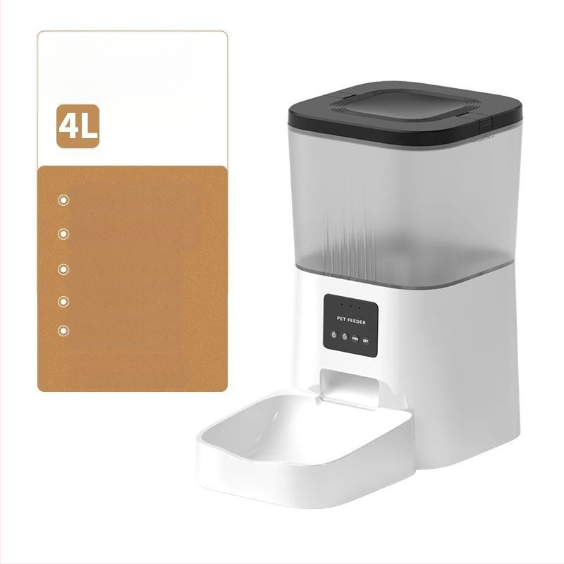 Automātisks kaķu un suņu barības dozētājs ar svaiguma saglabāšanu, gudru taimeri un attālinātu uzraudzību — Zīmols: The Geng of De; Iepakojums: 100 gab.; Izcelsme: Cits