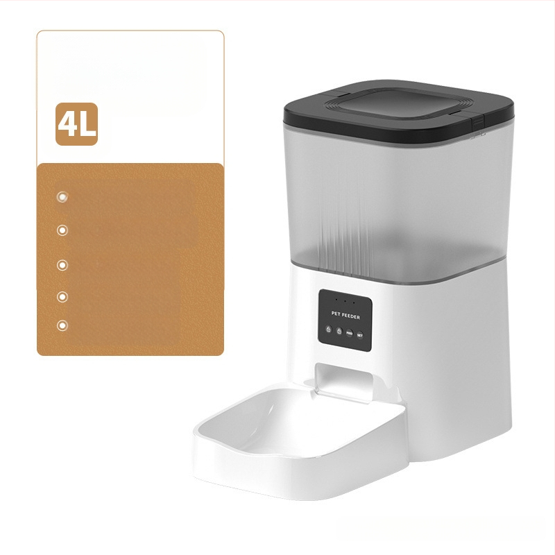 Automātisks kaķu un suņu barības dozētājs ar svaiguma saglabāšanu, gudru taimeri un attālinātu uzraudzību — Zīmols: The Geng of De; Iepakojums: 100 gab.; Izcelsme: Cits