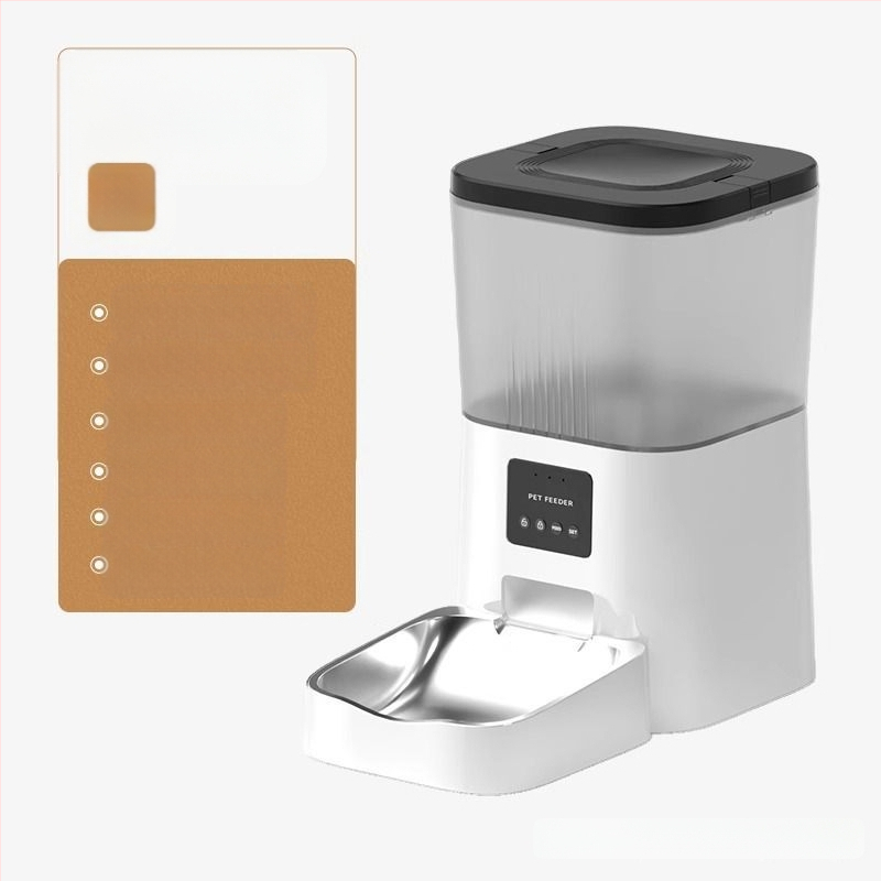 Automātisks kaķu un suņu barības dozētājs ar svaiguma saglabāšanu, gudru taimeri un attālinātu uzraudzību — Zīmols: The Geng of De; Iepakojums: 100 gab.; Izcelsme: Cits