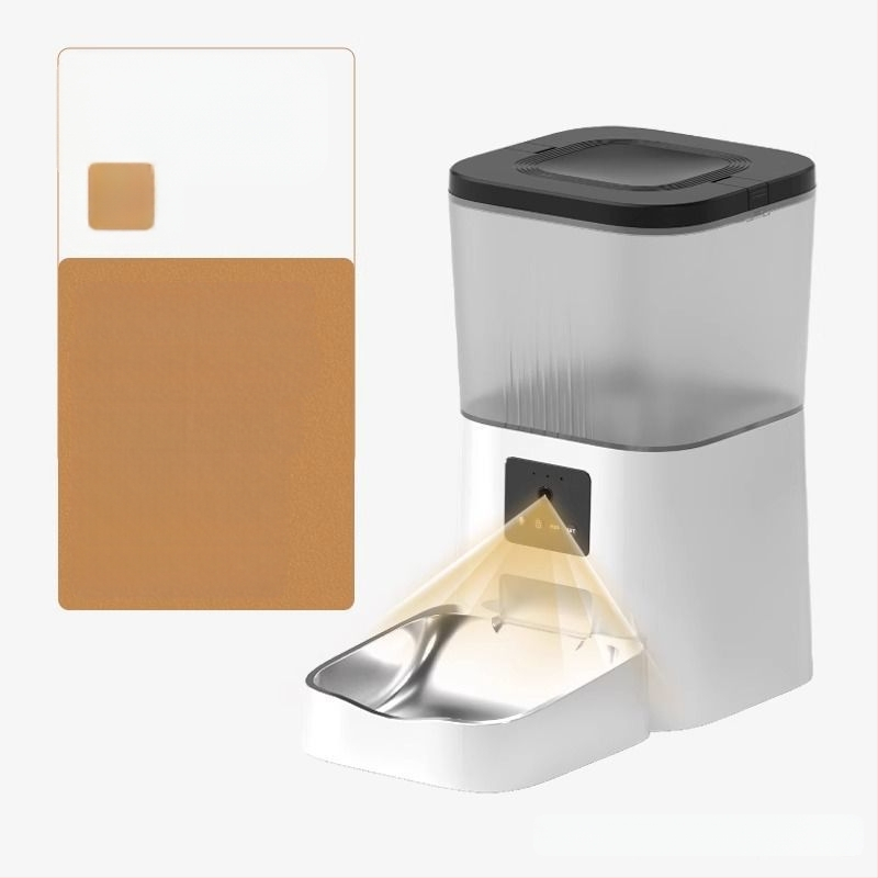 Automātisks kaķu un suņu barības dozētājs ar svaiguma saglabāšanu, gudru taimeri un attālinātu uzraudzību — Zīmols: The Geng of De; Iepakojums: 100 gab.; Izcelsme: Cits