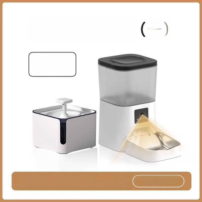 Automātisks kaķu un suņu barības dozētājs ar svaiguma saglabāšanu, gudru taimeri un attālinātu uzraudzību — Zīmols: The Geng of De; Iepakojums: 100 gab.; Izcelsme: Cits