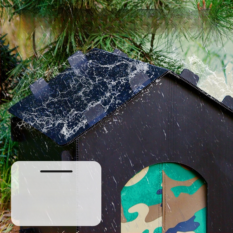 MAIZAI πλαστικό κιόσκι για γάτες – εξωτερικό αδιάβροχο σπίτι για γάτες, τεσσάρων εποχών