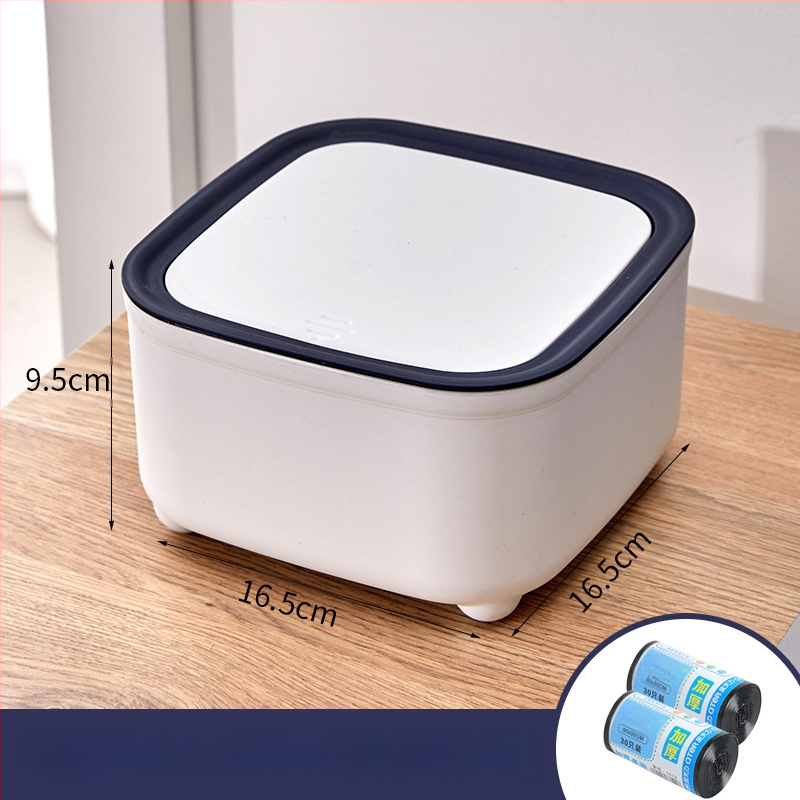 Galda atkritumu tase – piespiežamais vāciņš, PP materiāls, 0,2 kg, izcelsme Zhejiang, mājas lietošanai