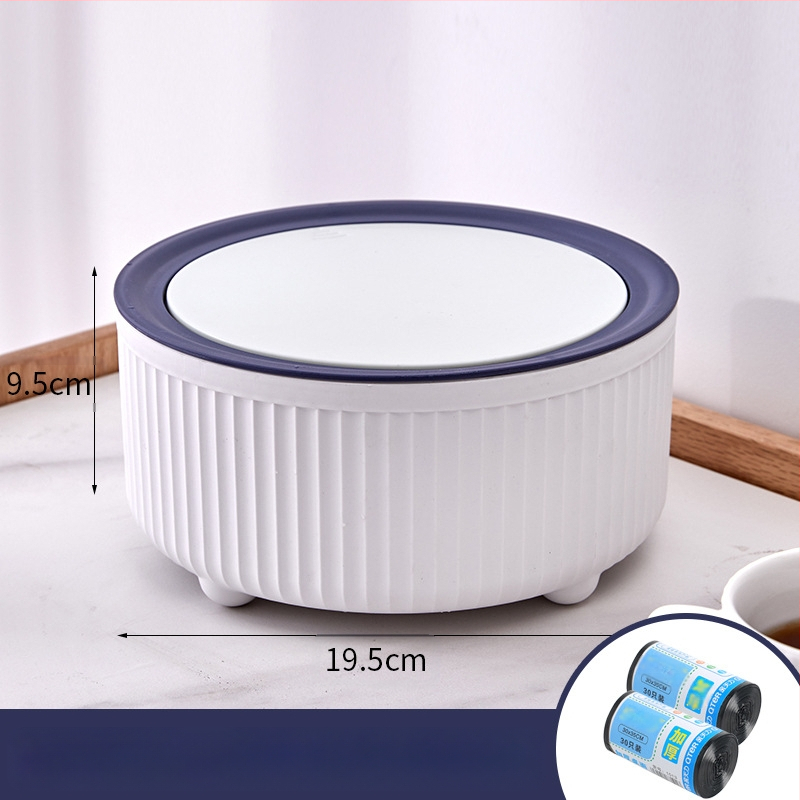 Galda atkritumu tase – piespiežamais vāciņš, PP materiāls, 0,2 kg, izcelsme Zhejiang, mājas lietošanai