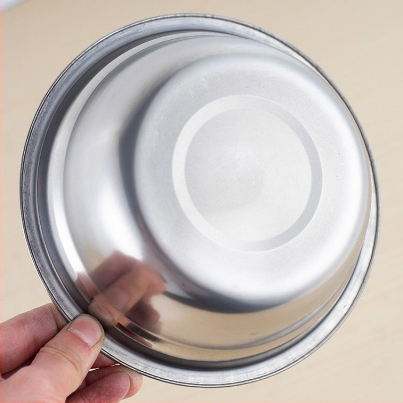 YGDE Nerūdijančio plieno daugiafunkcinė dubenėlis sriuboms, makaronams, ryžiui, kepimui ir plakimui