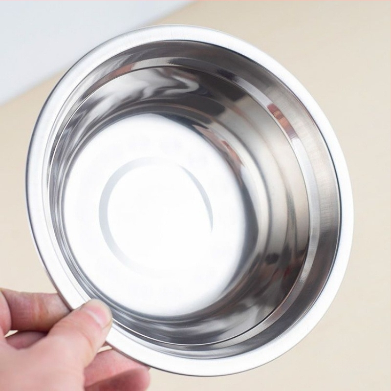 YGDE Nerūdijančio plieno daugiafunkcinė dubenėlis sriuboms, makaronams, ryžiui, kepimui ir plakimui