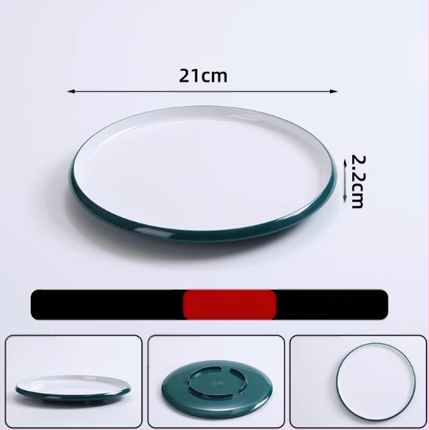 Melaminė apvali lėkštė komerciniam naudojimui, viešbučiai ir restoranai, Naujojo Kinų stilius, rankų darbo, pritaikoma