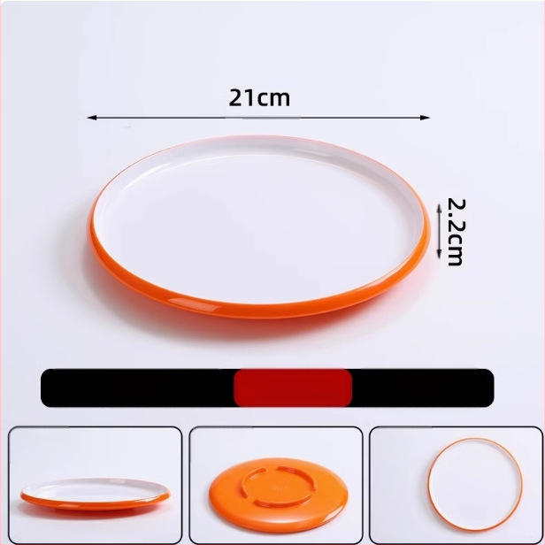 Melaminė apvali lėkštė komerciniam naudojimui, viešbučiai ir restoranai, Naujojo Kinų stilius, rankų darbo, pritaikoma