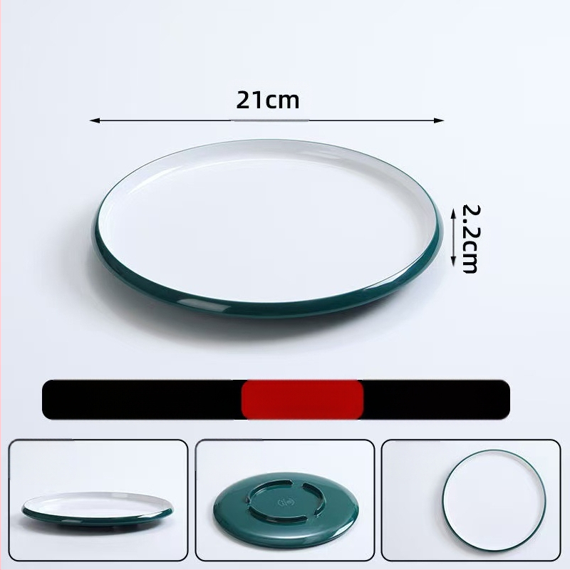 Melaminė apvali lėkštė komerciniam naudojimui, viešbučiai ir restoranai, Naujojo Kinų stilius, rankų darbo, pritaikoma