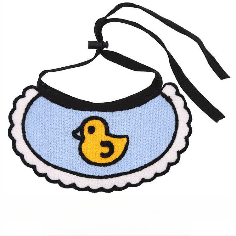 Karikatūrinio rašto vilnonė gyvūnų kaklo šalikėlis, visų sezonų stilius