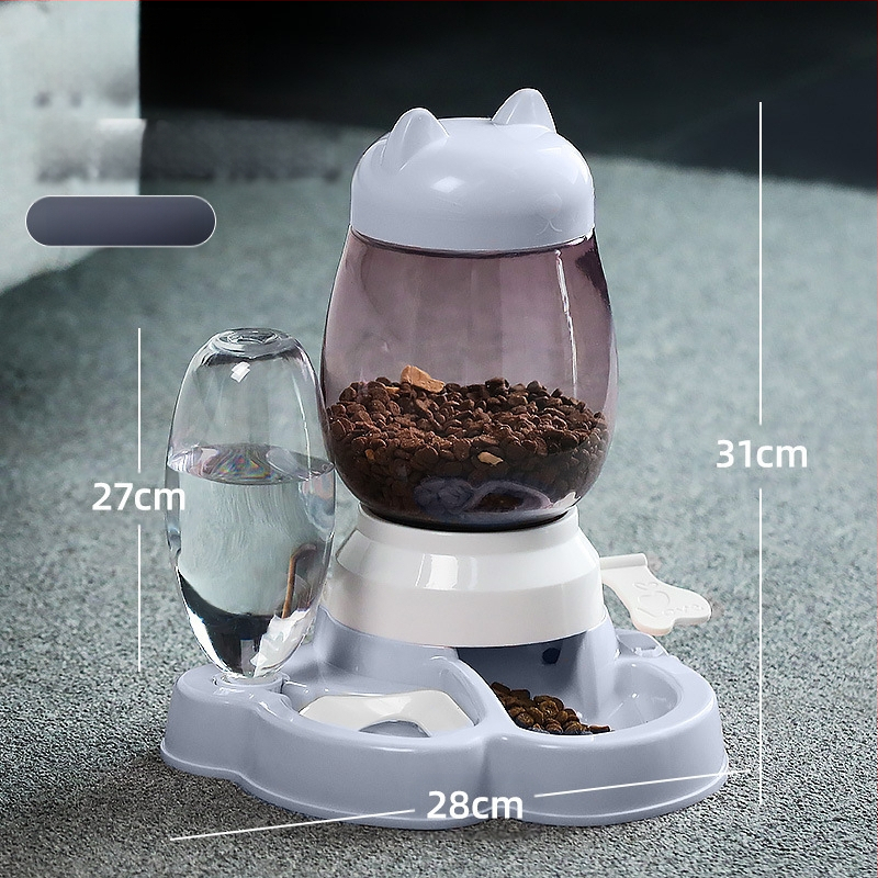 Aibang automātiskā kaķu barošana ar ūdens dozatoru – nav importēta, saderīga ar akvāriju