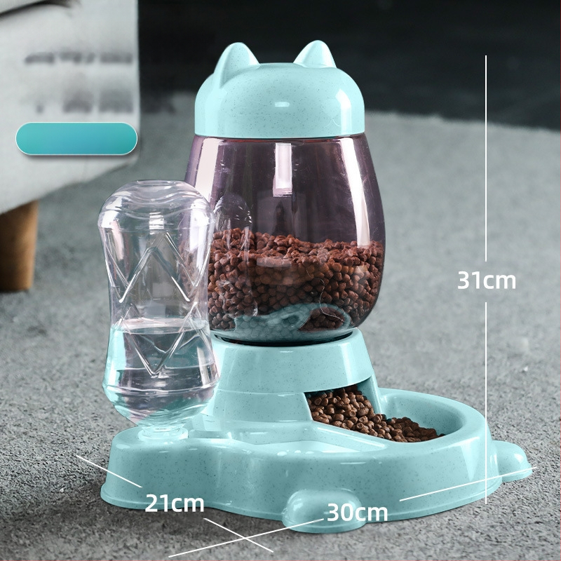 Aibang automātiskā kaķu barošana ar ūdens dozatoru – nav importēta, saderīga ar akvāriju