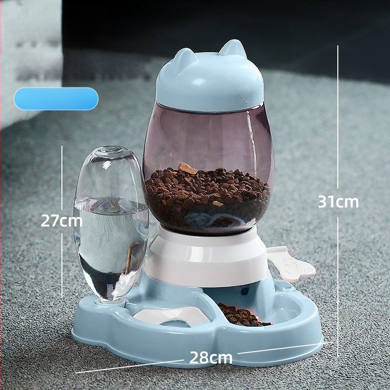 Aibang automātiskā kaķu barošana ar ūdens dozatoru – nav importēta, saderīga ar akvāriju