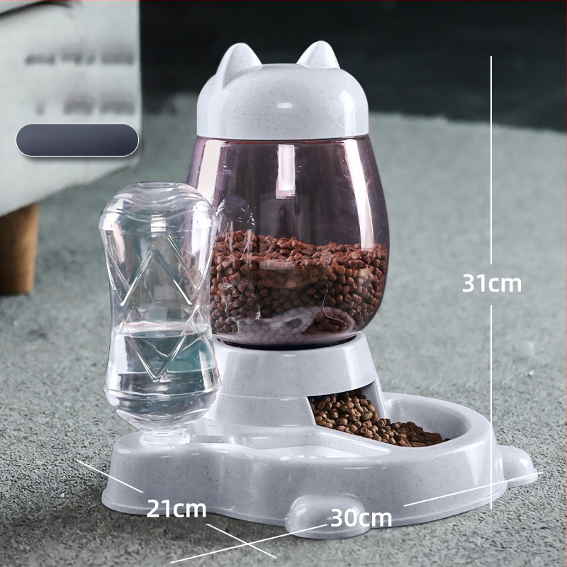 Aibang automātiskā kaķu barošana ar ūdens dozatoru – nav importēta, saderīga ar akvāriju