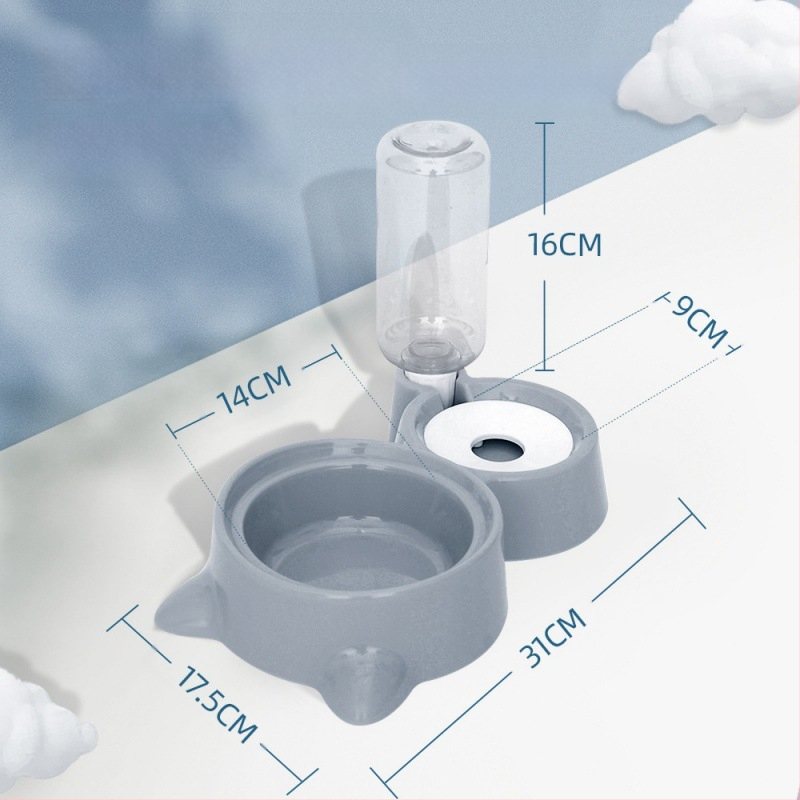 Aibang automātiskā kaķu barošana ar ūdens dozatoru – nav importēta, saderīga ar akvāriju