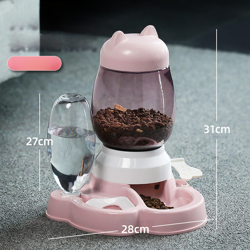 Aibang automātiskā kaķu barošana ar ūdens dozatoru – nav importēta, saderīga ar akvāriju