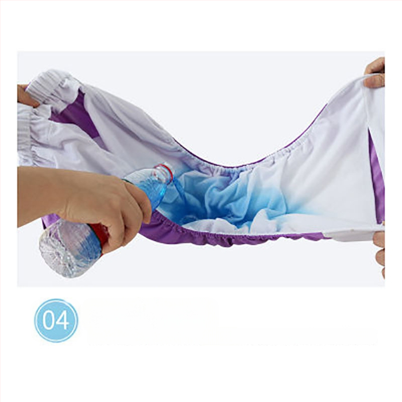 Tekstilne pelene za odrasle s Velcro zatvaračem, vodootporne, poliesterska vlakna, Klasa B, 40–90 kg, 100 kom