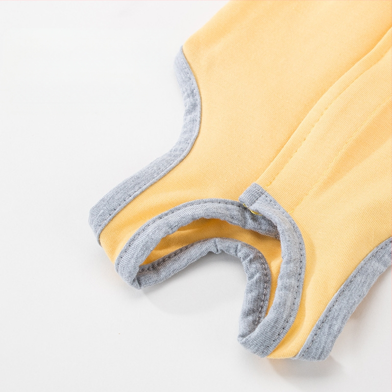 Дрехи за домашни любимци – антиоблизващ стерилизационен костюм за котки, тънък плат, стил свободно време