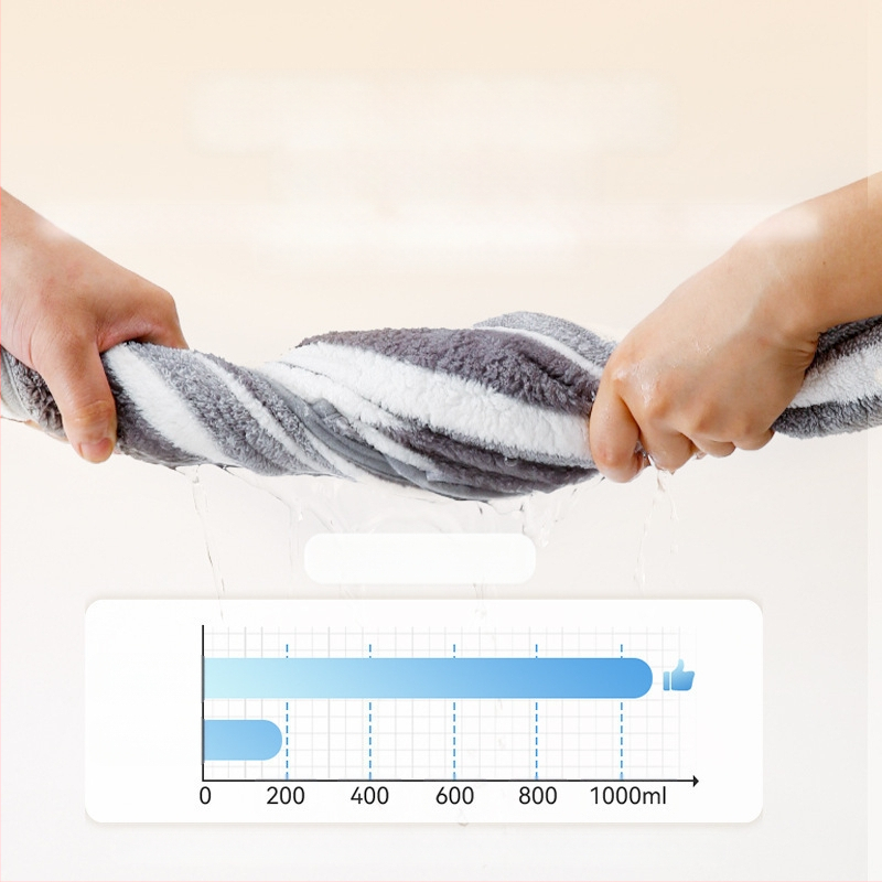 Šunų vonios chalatas su pilnu uždengimu – sugeriantis, greitai džiūstantis iš Coral Fleece, 150D siūlai, plokščias audinys, pritaikymas įmanomas