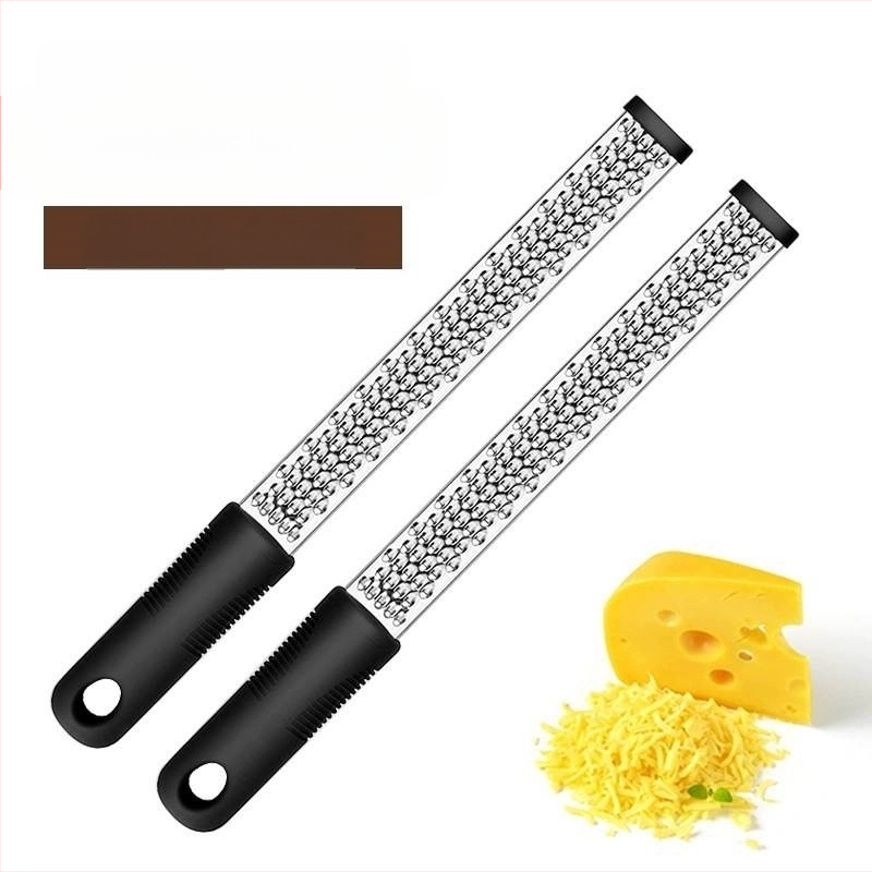 Nerūdijančio plieno daugiafunkcinis tarkavimo įrankis vaisiams ir sūriui su citrinų žievelės skrapikliu