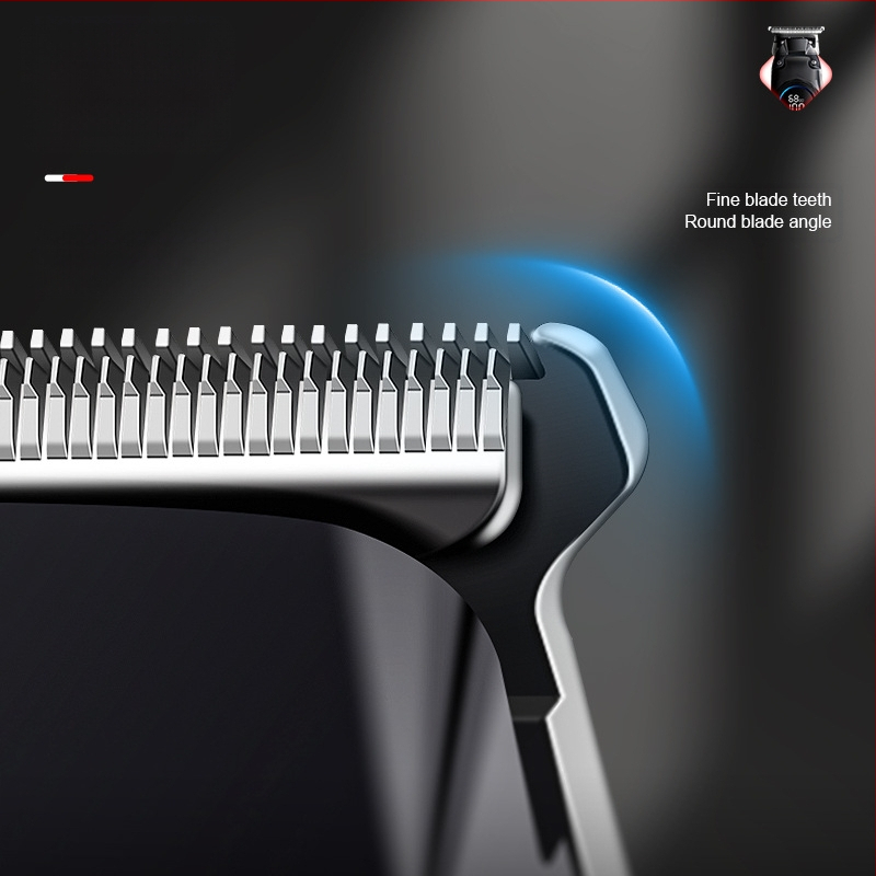 Κουρευτική μηχανή μαλλιών, επαναφορτιζόμενη, με κινητήρα με βούρτσες, λεπίδες από ανοξείδωτο ατσάλι, ενσωματωμένη μπαταρία 1200-2000mAh, 1-3 ώρες λειτουργίας