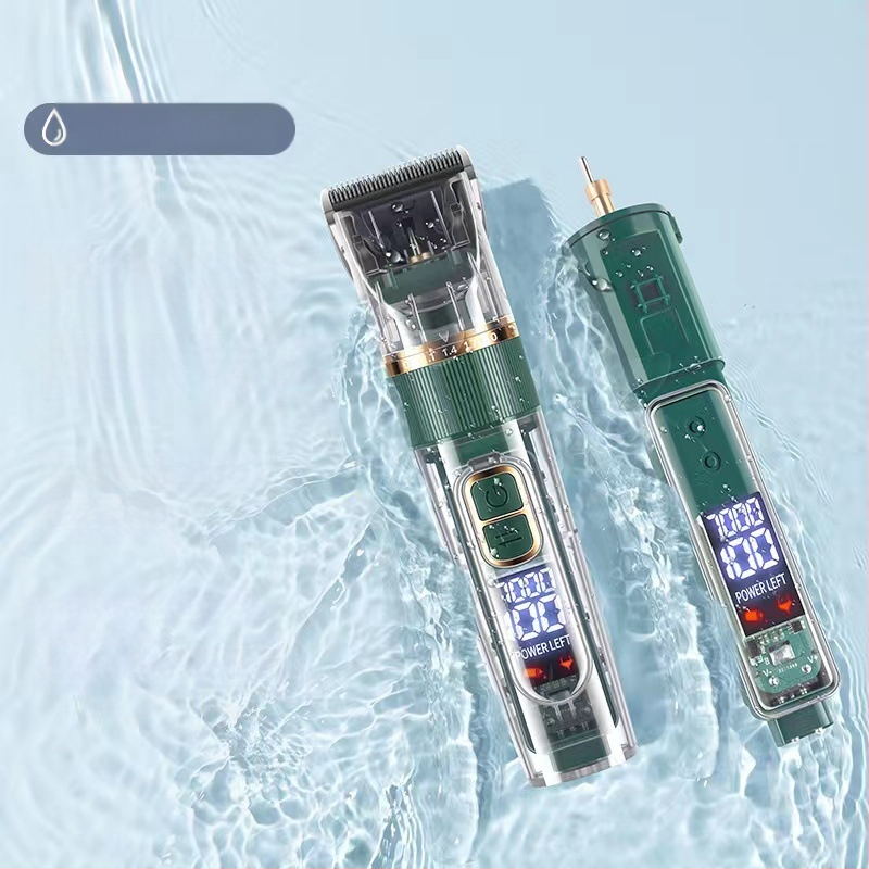 Σετ κουρευτικής μηχανής κατοικίδιων: ηλεκτρικό για σκύλους και γάτες, σώμα από ABS, μοντέλο G7